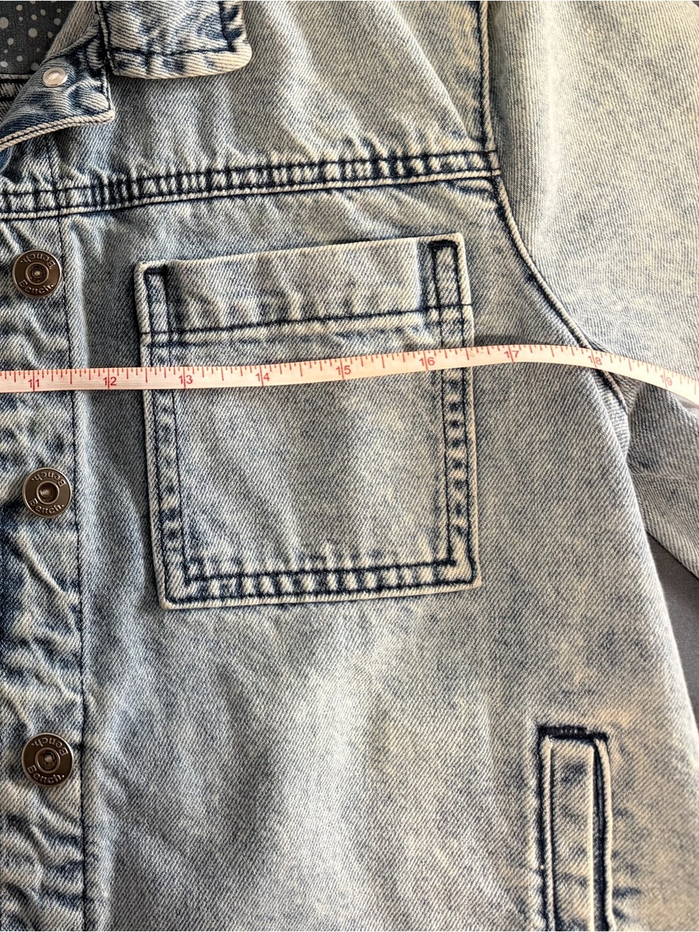 Light Blue Denim Jacket - Bench - Picture 7 of 7